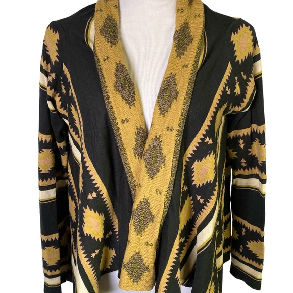 Angie Large Womens open front Boho sweater wrap - Picture 1 of 9